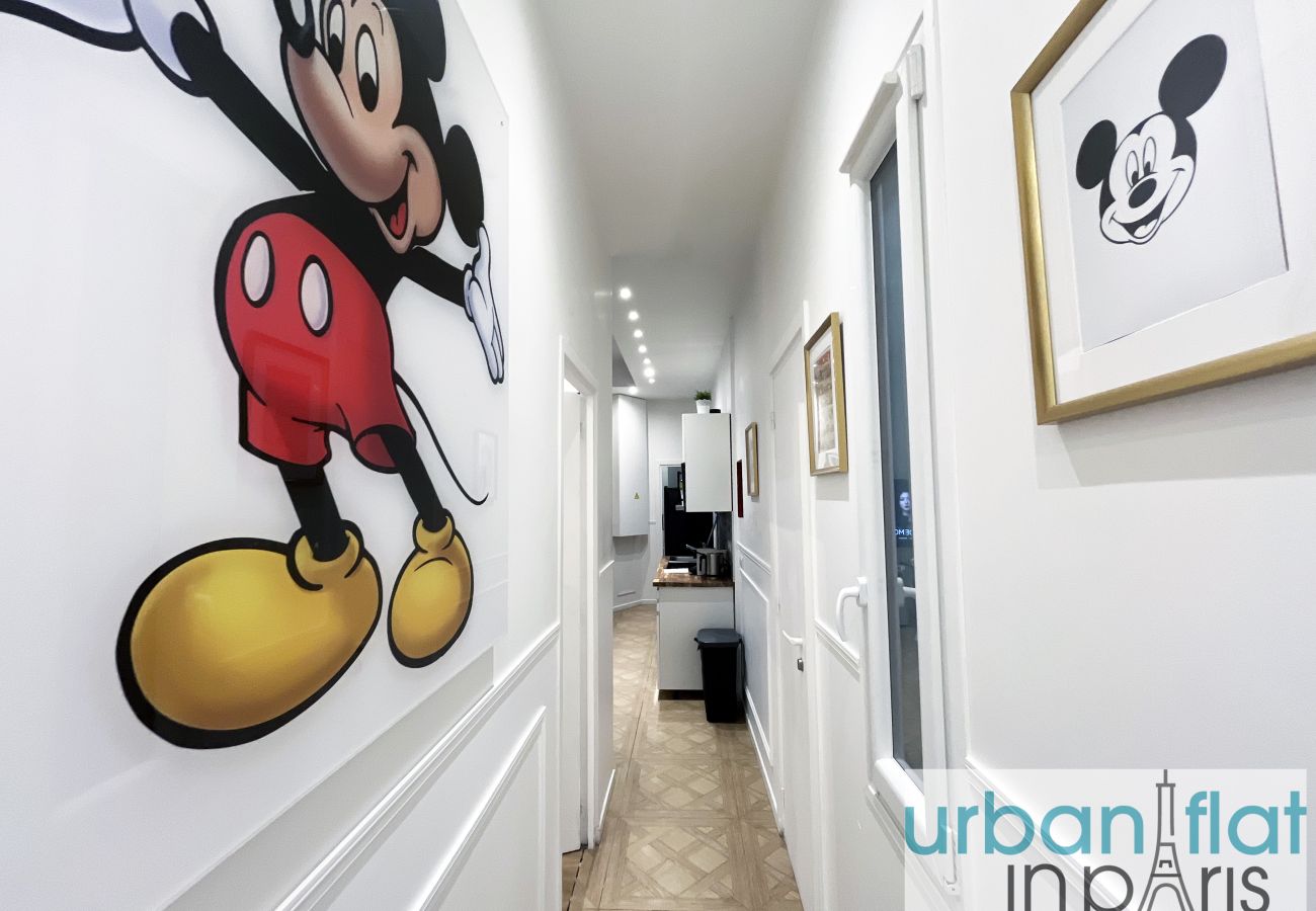 Apartamento em Paris - 72 A - Mermoz Mickey Mouse